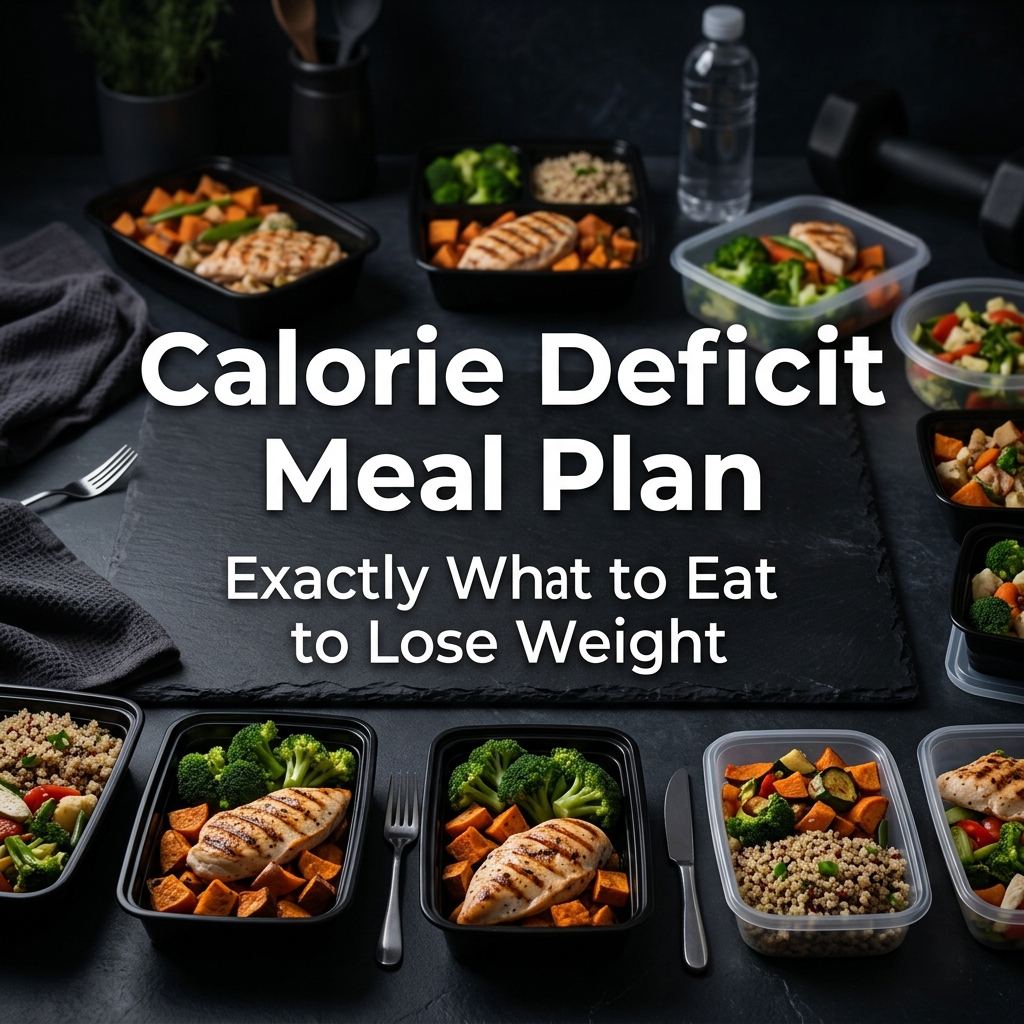 Calorie Deficit Meal Plan: What to Eat to Lose Weight | Belk Body Lab